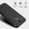 Flexi Slim Carbon Fibre Case for LG K9 - Brushed Black